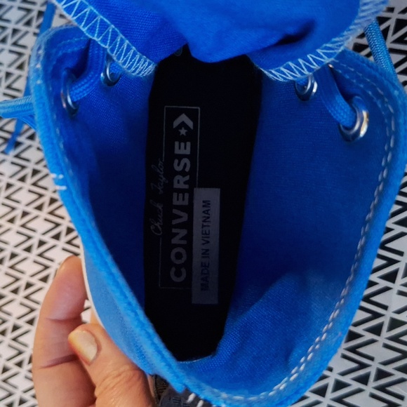 Converse women's chuck taylors 70 high top canvas digital blue pale putty size 7 - Picture 8 of 10